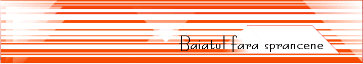 Baiatul fara sprancene